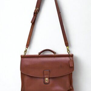 Vintage Coach Beekman 5266 Shoulder Bag Leather Messenger Briefcase Laptop